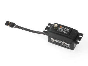 Rc Servos: BLACK Savox LOW Profile Coreless Digital Servo,9kg/cm, 0.09 sec, 6.0V With Soft