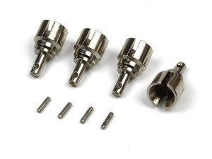 Rc Car Parts: Blackzon Smyter Metal Diff Outdrives (4