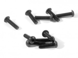 Rc Car Parts: HPI Button Head Screw M3x12mm Hex