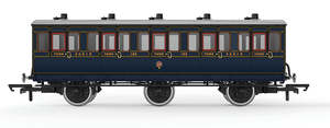 Model Trains: Hornby xxS&DJR 6WC 3rd CL. 109