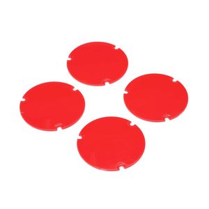 Rc Tyre Rims: Wheel Cover Set, Red: 22S Sprint by LOSI