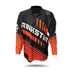 Apparel: Rinkster Pro Team Jersey - Black & Orange