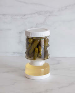 Glass Pickle Jar
