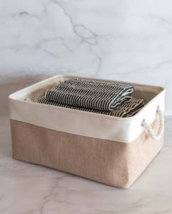 Linen Storage Basket L