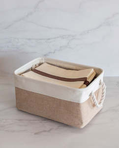 Linen Storage Basket S