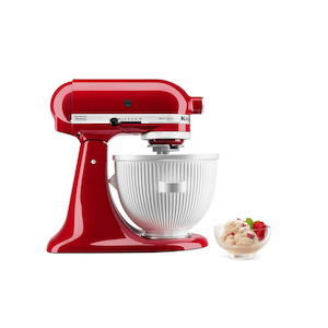 Stand Mixers Accessories: KitchenAid Ice Cream Bowl Maker Attachment Ribbed 1.9L