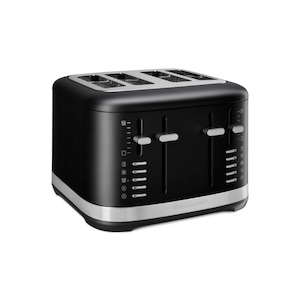 Toasters Accessories: KitchenAid 4 Slice Toaster Matte Black