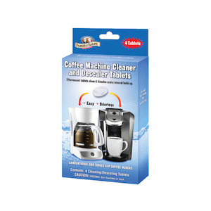 Cleaning: Parker & Bailey Coffee Machine Cleaner & Descaler Tablets 4-Pack