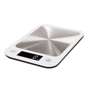 Kitchen Scales: Salter Stainless Steel Electronic Kitchen Scale 5kg Capacity