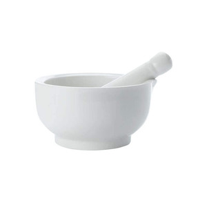 Mortar Pestles: Maxwell & Williams White Basics Mortar & Pestle 12cm