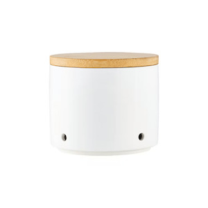 Preserving: Maxwell & Williams White Basics Garlic Pot 10cm