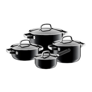 Cookware Sets: WMF Fusiontec Mineral Black Cookware Set 4-Piece