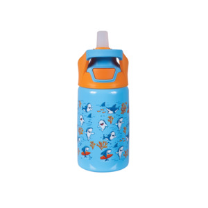 Avanti YumYum Auto Flip Spout Insulated Bottle 375ml Surfing Shark