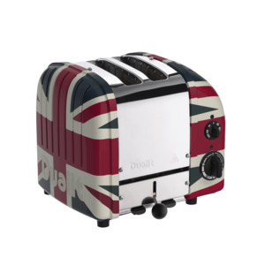 Toasters Accessories: Dualit Classic Toaster 2 Slice Union Jack 80th Anniversary Limited Edition