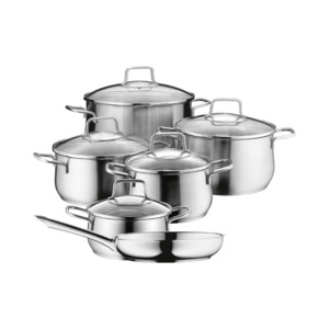Cookware Sets: WMF Brilliant Cookware Set 6-Piece