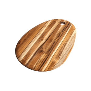 Chopping Boards: TEAKHAUS Elegant Oval Chopping Board 47cm x 31cm
