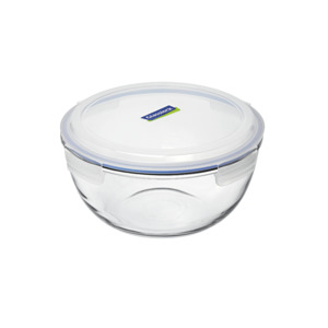 Glasslock Classic Tempered Glass Mixing Bowl 2000ml