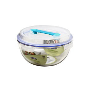 Glasslock Classic Tempered Glass Handy Mixing Bowl 4000ml