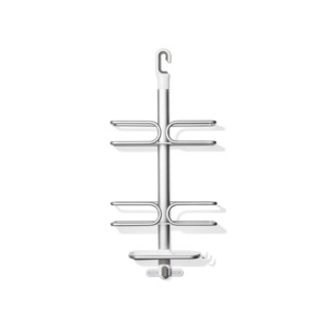 Bathroom: OXO Good Grips Aluminum 3-Tier Shower Caddy