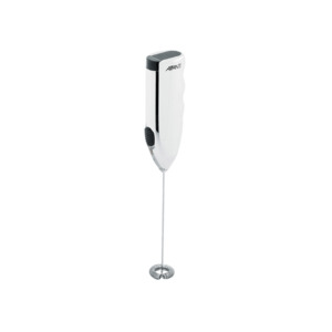 Avanti Little Whipper Milk Frother with Batteries Silver