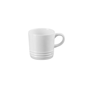 Le Creuset: Le Creuset Stoneware Cappuccino Mug 200ml White