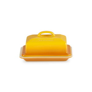 Le Creuset: Le Creuset Stoneware Butter Dish Nectar