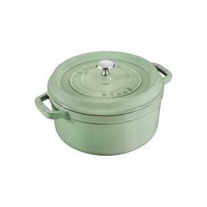 Staub: Staub Round Cocotte 20cm Sage
