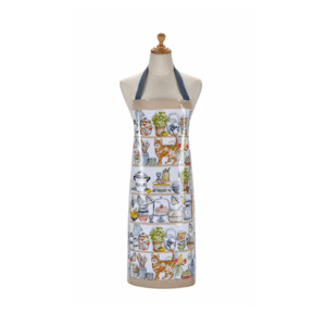 Aprons: Ulster Weavers PVC Apron Pantry Cats
