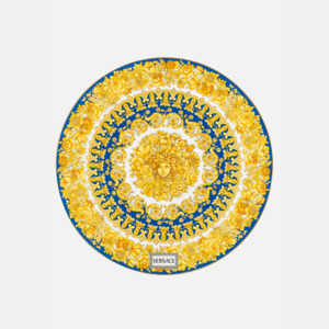 Versace: Versace Medusa Rhapsody Blue Service Plate 33cm