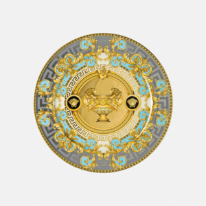 Versace: Versace Prestige Gala Bleu Service Plate 33cm