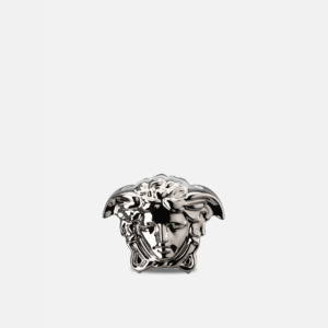 Versace: Versace Medusa Grande Silver Vase 9cm