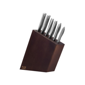 Global: GLOBAL Kyoto Ash Knife Block Set 7-Piece