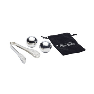 Barcraft: BarCraft Stainless Steel Ice Ball Set 3-Piece