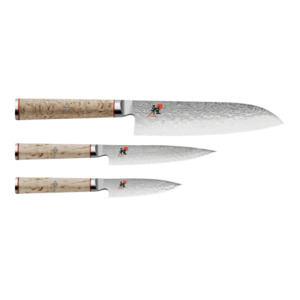 Miyabi: Miyabi Birchwood Santoku Set of 3