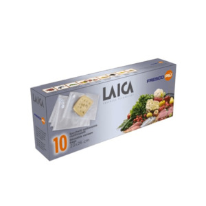Specialty Appliances: Laica Reusable Vacuum Bags 10-Pack 23cm x 26cm