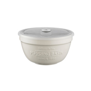 Kitchenware: Mason Cash Innovative Kitchen Pudding Basin with Lid 16cm