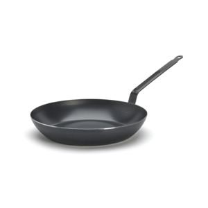 Frying Pans Skillets: de Buyer Blue Carbon Steel Round Skillet 32cm