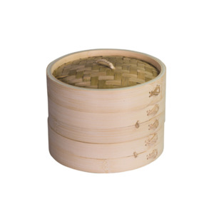 Avanti Bamboo Steamer Basket Set 20cm