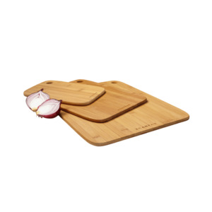 Chopping Boards: Scanpan Bamboo Board Set 3-Piece