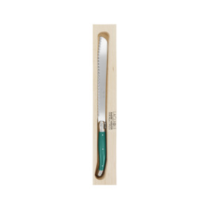 Andre Verdier Laguiole Debutant Bread Knife Pale Forest Green