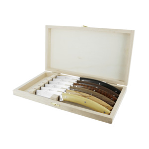 Knives: Andre Verdier Le Thiers Elegance Steak Knife Set 6 Piece Assorted