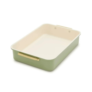 Bakeware: GreenPan Reserve Non-Stick Rectangular Pan 30cm x 25cm Sage Green