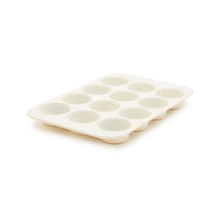 GreenPan Reserve Non-Stick Muffin Pan 12 Cup Cream White