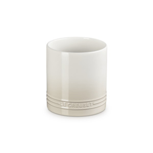 Le Creuset Stoneware Utensil Jar Meringue