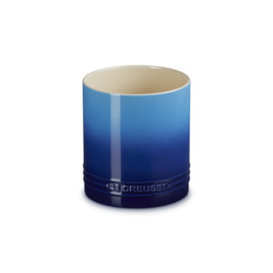 Le Creuset Stoneware Utensil Jar Azure Blue