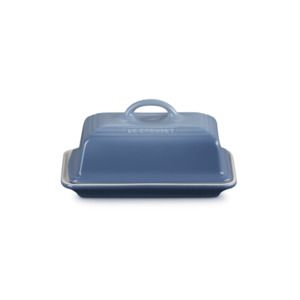 Le Creuset Stoneware Butter Dish Chambray