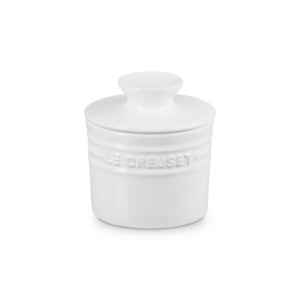 Le Creuset Stoneware Butter Crock White