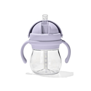 OXO Tot Transitions Straw Cup with Removable Handles Lilac