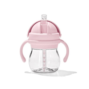OXO Tot Transitions Straw Cup with Removable Handles Blossom