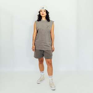 Hori Clothing: WHY TANGI BE HAPPY HEAVY FADED TANK